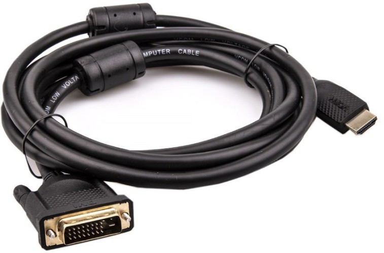 Кабель VCOM HDMI (m) - DVI-D (m)