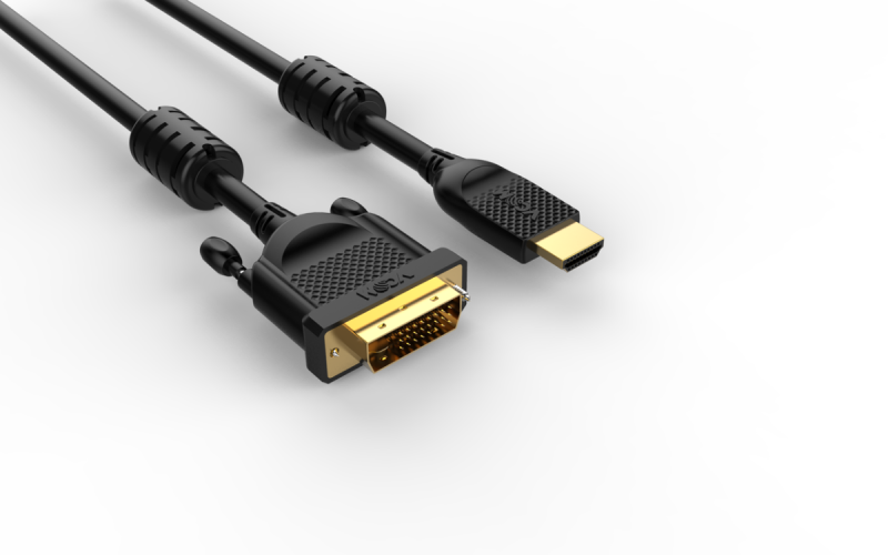 Кабель VCOM HDMI (m) - DVI-D (m)