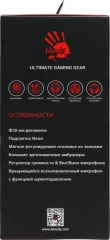 Наушники с микрофоном A4Tech Bloody G230p черный 2м накладные оголовье (G230P)