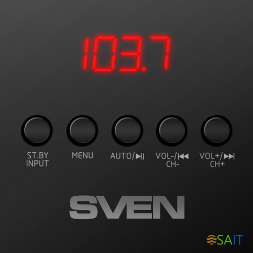 Колонки Sven MS-2080 2.1 черный 70Вт BT