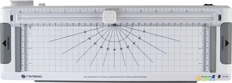 Ламинатор Heleos ЛМА4М белый/серый A4 (60-125мкм) 35см/мин (2вал.) хол.лам. лам.фото