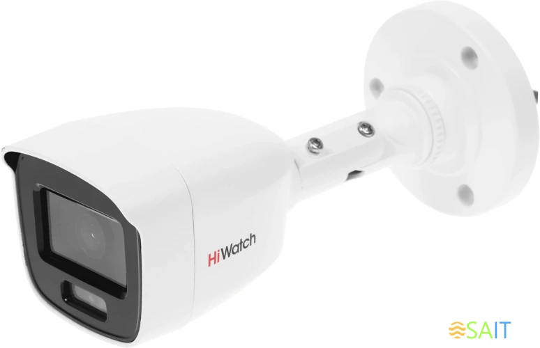 Камера видеонаблюдения аналоговая HiWatch DS-T200L(C)(3.6mm) 3.6-3.6мм HD-CVI HD-TVI цв. корп.:белый