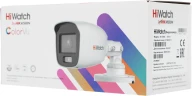 Камера видеонаблюдения аналоговая HiWatch DS-T200L(C)(3.6mm) 3.6-3.6мм HD-CVI HD-TVI цв. корп.:белый