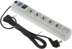 Сетевой фильтр Most HV6 5м (6 розеток) белый (коробка)