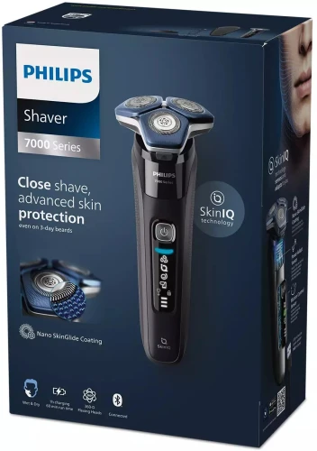 Бритва роторная Philips S7886/35 реж.эл.:3 питан.:аккум. черный