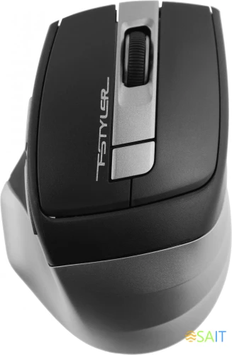 Мышь A4Tech Fstyler FG35 серый/черный оптическая 2000dpi беспров. USB 6but (FG35 GREY)
