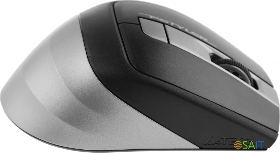 Мышь A4Tech Fstyler FG35 серый/черный оптическая 2000dpi беспров. USB 6but (FG35 GREY)