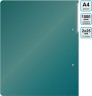 Папка на 2-х кольцах Silwerhof Perlen 271957-75 A4 1мм кор.38мм внутр. с вставкой зеленый металлик