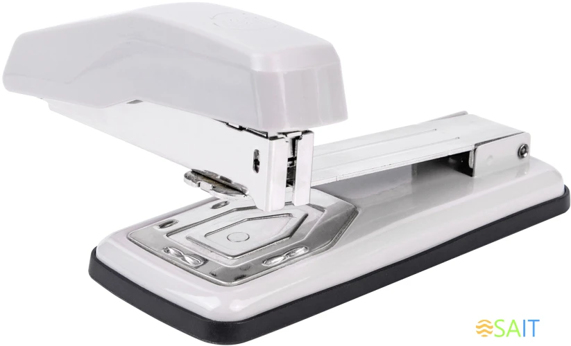 Степлер Deli E0414S/GREY E0414S 24/6 24/8 26/6 (25листов) серый 50скоб металл/пластик коробка