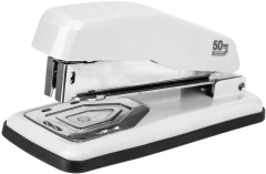 Степлер Deli E0414S/GREY E0414S 24/6 24/8 26/6 (25листов) серый 50скоб металл/пластик коробка