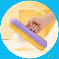 Пенал Deli BC288B Pupal ассорти 1отд. 230x110x55мм EVA