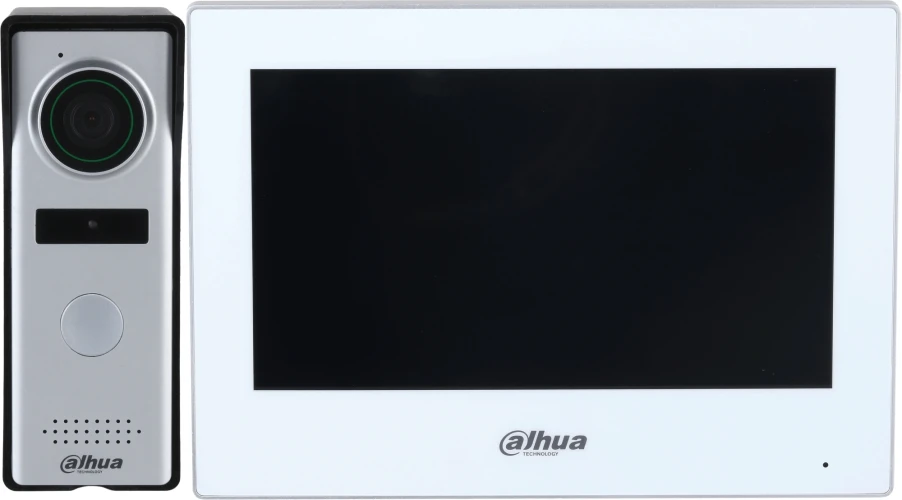 Комплект домофона Dahua DHI-KTH01 белый