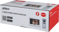 Комплект домофона Dahua DHI-KTH01 белый
