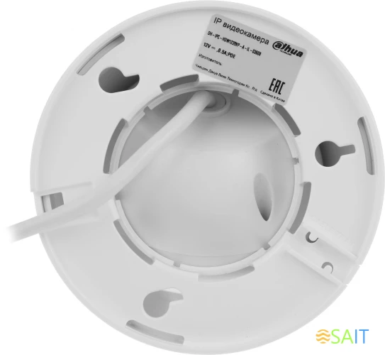 Камера видеонаблюдения IP Dahua DH-IPC-HDW1239VP-A-IL-0360B 3.6-3.6мм цв. корп.:белый