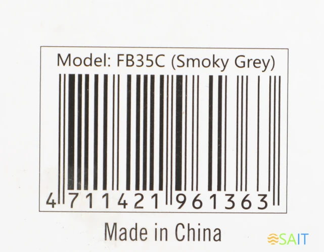 Мышь A4Tech Fstyler FB35C серый/черный оптическая 2000dpi беспров. BT/Radio USB 6but (FB35C SMOKY GREY)