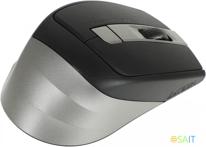 Мышь A4Tech Fstyler FB35C серый/черный оптическая 2000dpi беспров. BT/Radio USB 6but (FB35C SMOKY GREY)