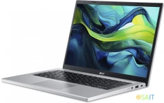 Ноутбук Acer Aspire Go AG14-31P-P7CL N-series N200 8Gb SSD512Gb Intel UHD Graphics 14" IPS WUXGA (1920x1200) noOS silver WiFi BT Cam (NX.KXECD.003)