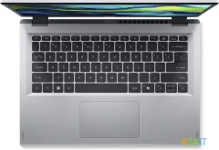 Ноутбук Acer Aspire Go AG14-31P-P7CL N-series N200 8Gb SSD512Gb Intel UHD Graphics 14" IPS WUXGA (1920x1200) noOS silver WiFi BT Cam (NX.KXECD.003)