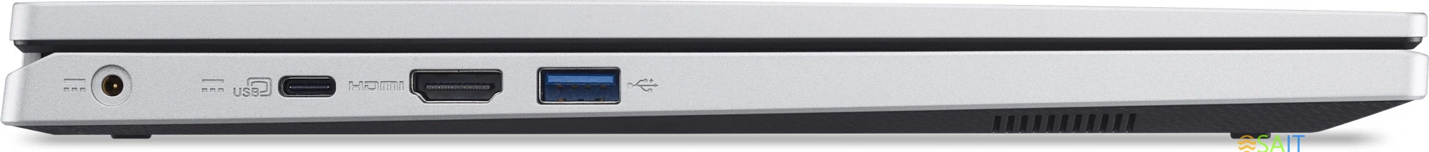 Ноутбук Acer Aspire Go AG14-31P-P7CL N-series N200 8Gb SSD512Gb Intel UHD Graphics 14" IPS WUXGA (1920x1200) noOS silver WiFi BT Cam (NX.KXECD.003)