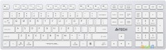 Клавиатура A4Tech Fstyler FBX50C белый USB беспроводная BT/Radio slim Multimedia (FBX50C WHITE)