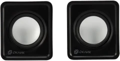 Колонки Оклик OK-331 2.0 черный 6Вт