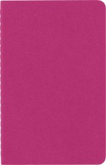 Блокнот Moleskine CAHIER JOURNAL CH011D17 Pocket 90x140мм обложка картон 64стр. линейка розовый неон (3шт)