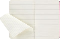Блокнот Moleskine CAHIER JOURNAL CH011D17 Pocket 90x140мм обложка картон 64стр. линейка розовый неон (3шт)