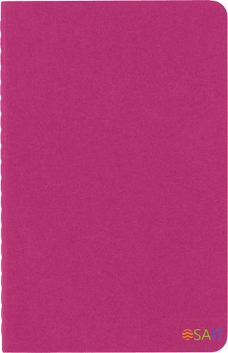 Блокнот Moleskine CAHIER JOURNAL CH011D17 Pocket 90x140мм обложка картон 64стр. линейка розовый неон (3шт)