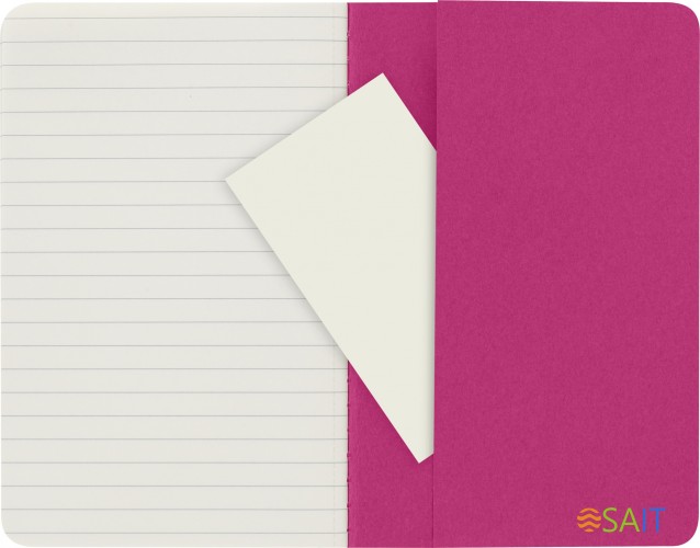 Блокнот Moleskine CAHIER JOURNAL CH011D17 Pocket 90x140мм обложка картон 64стр. линейка розовый неон (3шт)