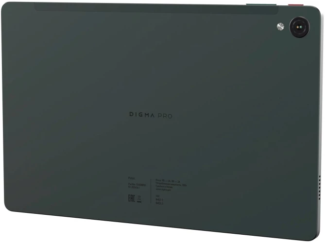 Планшет Digma Pro Pulse T606 (1.6) 8C RAM8Gb ROM128Gb 10.4" In-Cell 2000x1200 4G 2Sim Android 14 темно-зеленый 13Mpix 5Mpix BT WiFi microSD 128Gb 7000mAh