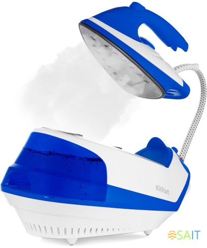 Парогенератор Kitfort КТ-9135 2000Вт синий/белый