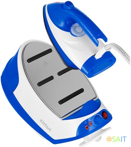 Парогенератор Kitfort КТ-9135 2000Вт синий/белый