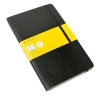 Блокнот Moleskine CLASSIC SOFT QP617 Large 130х210мм 192стр. клетка мягкая обложка черный