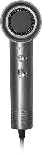 Фен Red Solution RF-510 1400Вт серый/серебристый