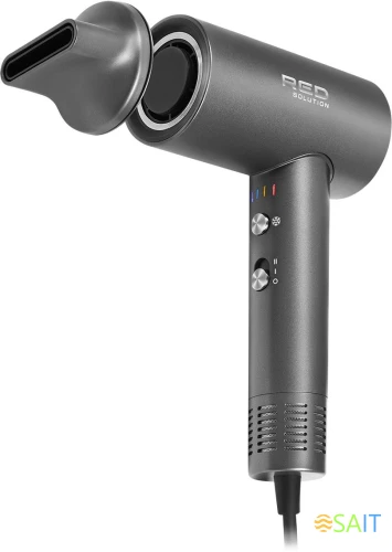 Фен Red Solution RF-510 1400Вт серый/серебристый