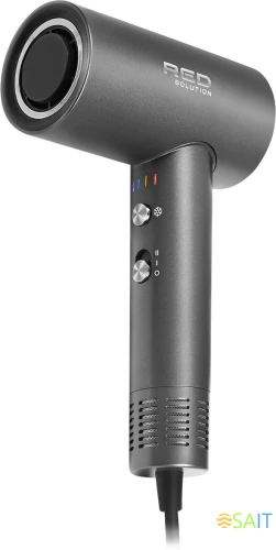 Фен Red Solution RF-510 1400Вт серый/серебристый