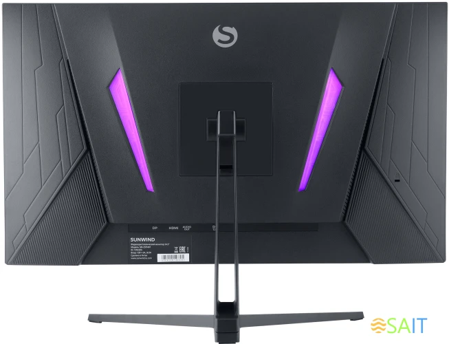 Монитор SunWind 24.5" SM-25FI401 черный IPS LED 3ms 16:9 HDMI матовая 250cd 178гр/178гр 1920x1080 180Hz G-Sync FreeSync DP FHD 3.3кг