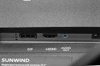 Монитор SunWind 24.5" SM-25FI401 черный IPS LED 3ms 16:9 HDMI матовая 250cd 178гр/178гр 1920x1080 180Hz G-Sync FreeSync DP FHD 3.3кг