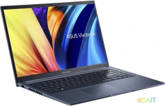 Ноутбук Asus Vivobook 15 X1502VA-BQ443 Core i5 13420H 16Gb SSD512Gb Intel UHD Graphics 15.6" IPS FHD (1920x1080) без ОС blue WiFi BT Cam (90NB10P1-M011Y0)