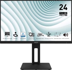 Монитор MSI 23.8&quot; Pro MP242AP черный IPS LED 1ms 16:9 HDMI M/M HAS Piv 300cd 178гр/178гр 1920x1080 100Hz VGA DP FHD 3.3кг