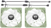 Вентилятор для корпуса Thermaltake CT120 Sync Matcha Reverse ARGB 120х120x25 зеленый 4-pin 31.2дБ (упак.:2шт) (CL-F200-PL12MG-A) Ret