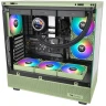 Вентилятор для корпуса Thermaltake CT120 Sync Matcha Reverse ARGB 120х120x25 зеленый 4-pin 31.2дБ (упак.:2шт) (CL-F200-PL12MG-A) Ret
