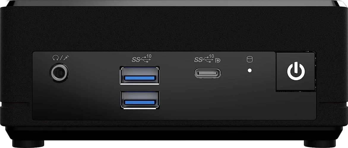 Неттоп MSI Cubi N ADL-016BRU N200 (1) UHDG noOS 2xGbitEth WiFi BT 65W черный (936-B0A911-091)