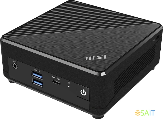 Неттоп MSI Cubi N ADL-016BRU N200 (1) UHDG noOS 2xGbitEth WiFi BT 65W черный (936-B0A911-091)
