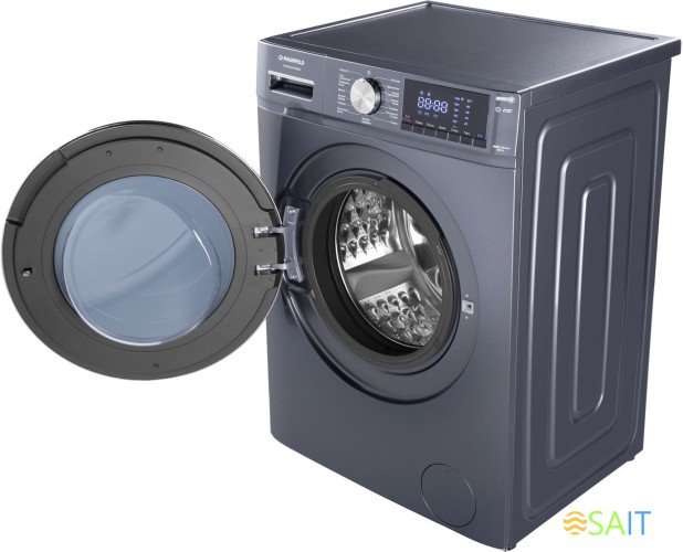 Стиральная машина Maunfeld MFWM1410SB02 класс: A+++ загр.фронтальная макс.:10кг темно-серебристый инвертор