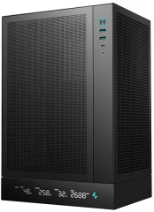Корпус Deepcool CH170 DIGITAL черный без БП mATX 1x120mm 1xUSB2.0 1xUSB3.0 audio bott PSU