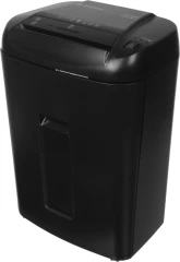 Шредер New United AT-8Md черный (секр.P-5) фрагменты 7лист. 28лтр. скрепки скобы пл.карты