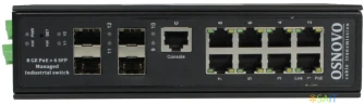Коммутатор Osnovo SW-80804/ILS (L2+) 8PoE управляемый