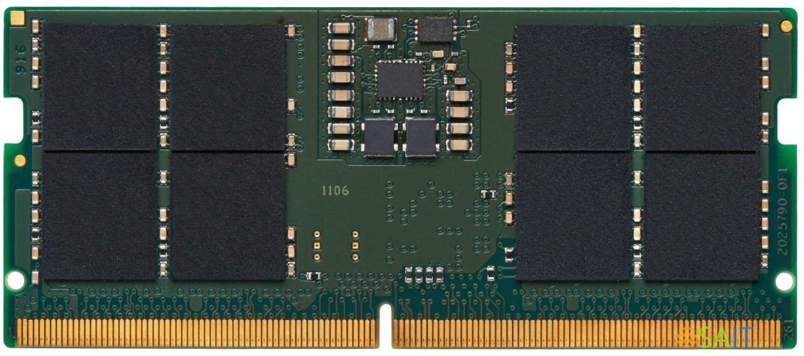 Память DDR5 8GB 5600MHz Kingston KVR56S46BS6-8 VALUERAM RTL PC5-44800 CL46 SO-DIMM 262-pin 1.1В single rank Ret