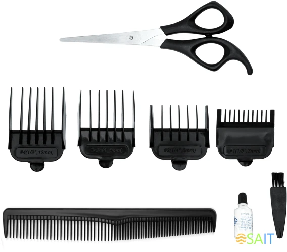 Машинка для стрижки Vitek VT-2541 разноцветный 9Вт (насадок в компл:4шт)